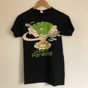 Green Day Band tee